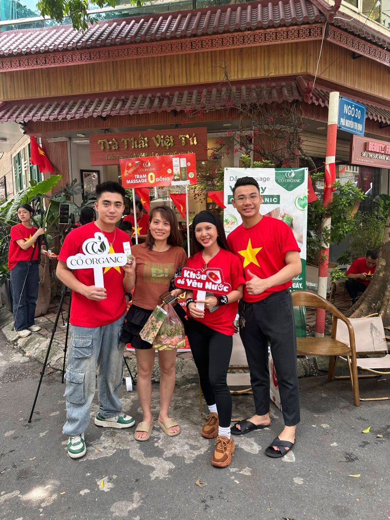 Cỏ Organic - Massage 0 đồng