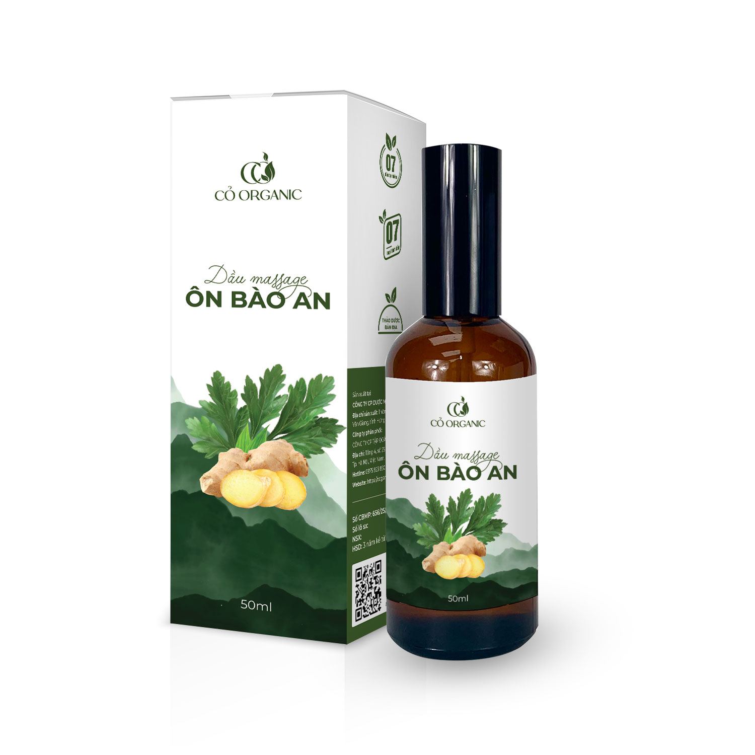 Dầu massage Ôn Bào An